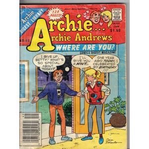 Archie Andrews Where Are You Comics Digest Magazine #49 Archie Comics